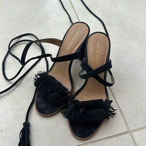 Pelle Moda size 8 navy blue